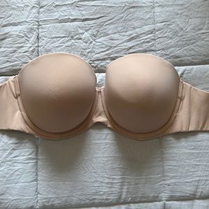 True and Co strapless bra